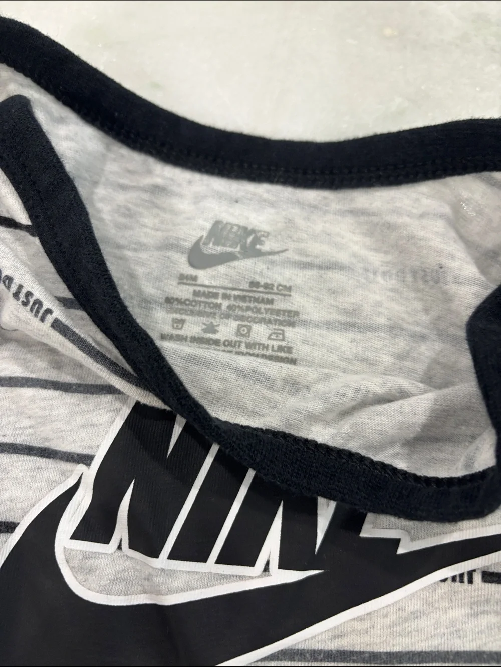 Baby boy Nike bodysuits
